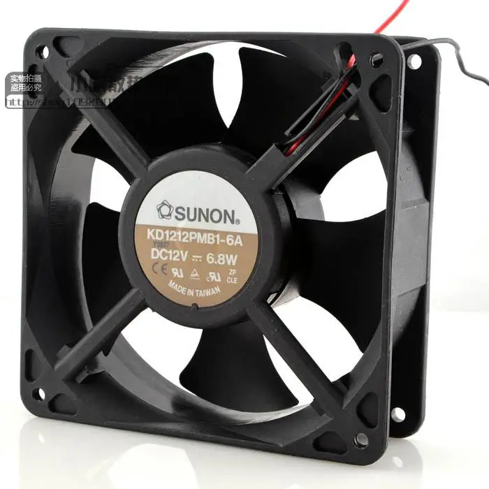 

TAJUN KD1212PMB1-6A 12V 6.8W 12038 12CM BALL CASE COOLING FAN