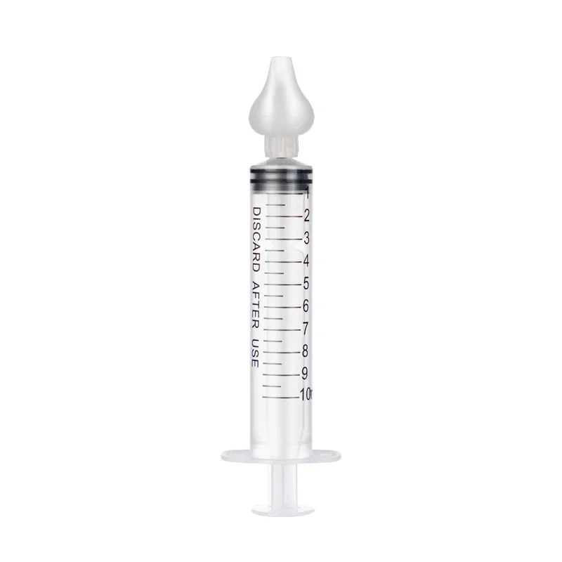 Baby Nose Clean Needle Tube Infant Baby Care Nasal Aspirator Cleaner 10ML Rhinitis Nasal Washer