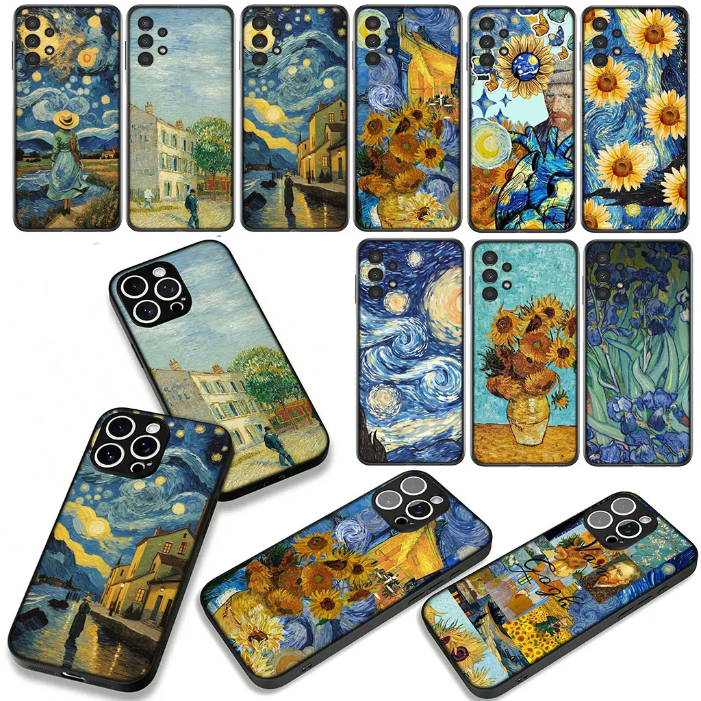 Starry Night Van Gogh Sky Art Phone Cover
