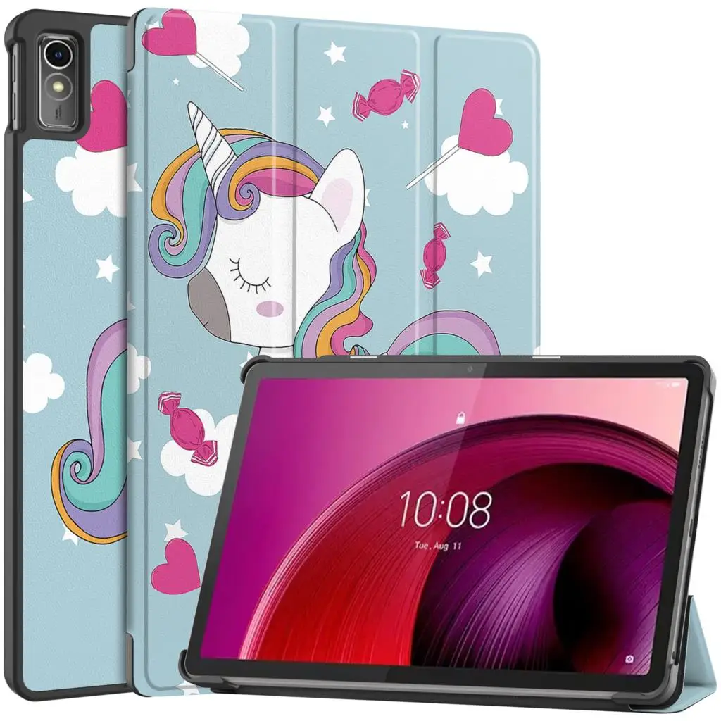 Lenovo Tablet M10 Case ALILANG Case For Lenovo Tab M10 Plus 3rd Gen - Green PU Leather Cover Lenovo Tablet Plus - View #4