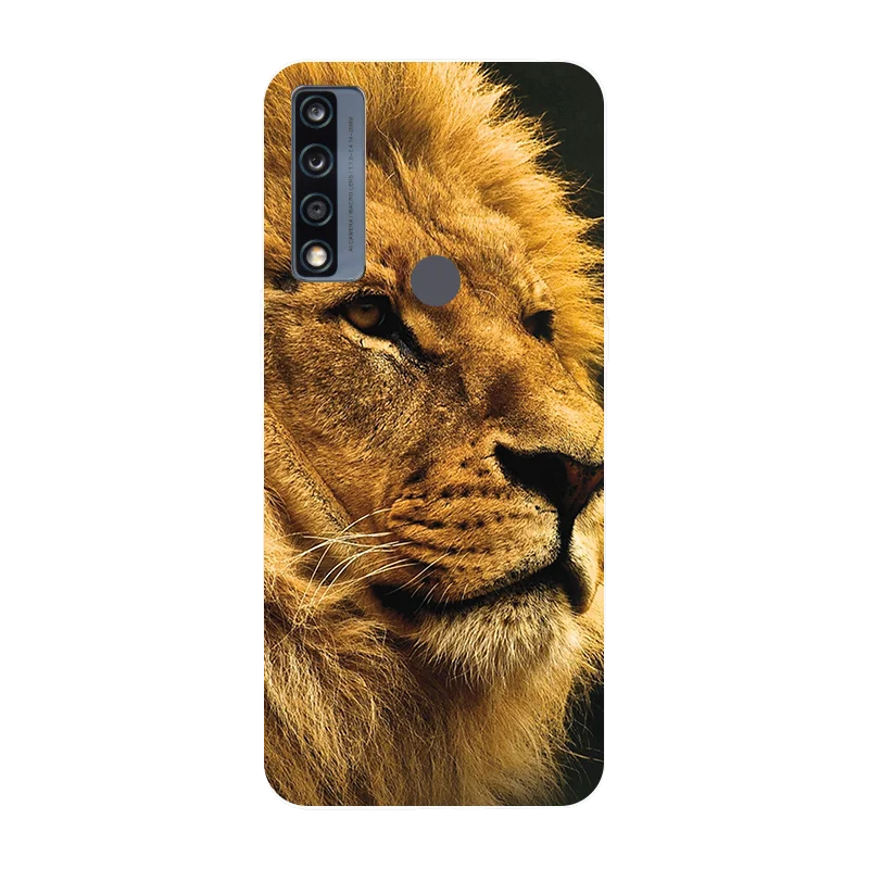 Stylish Bumper Silicone Phone Case with TPU Painted Design