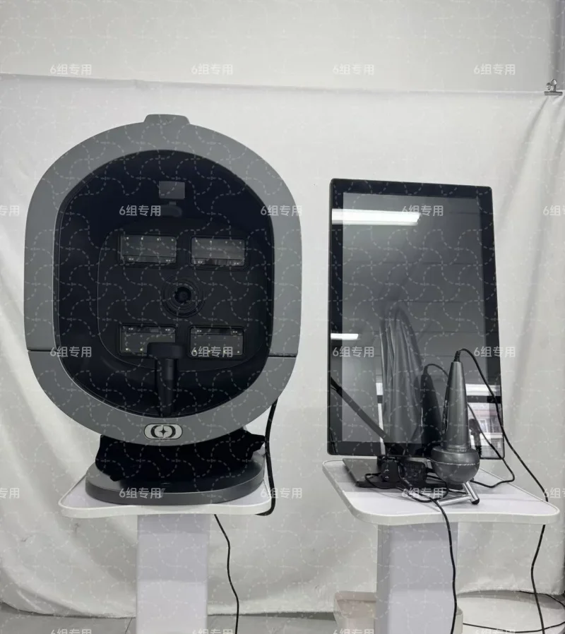 X5 Hautanalyse-Gerät Magic Mirror 3D Digitaler Gesichtsanalysator KI-Intelligentes Bildgebungsgerät Detektor für Kopfhaut-Gesundheitsanalyse – Detail 1