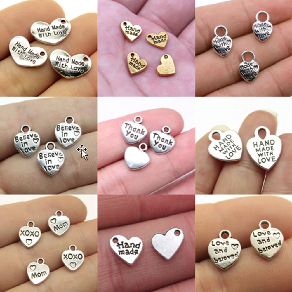 보석 만들기 키트 펜던트에 대한 대량 매력 Diy 쥬얼리 액세서리 손으로 만든..
