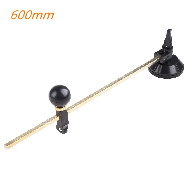 

High-precision 6-Wheel Compass Glass Cutter with Suction Cup Tool for Industry
