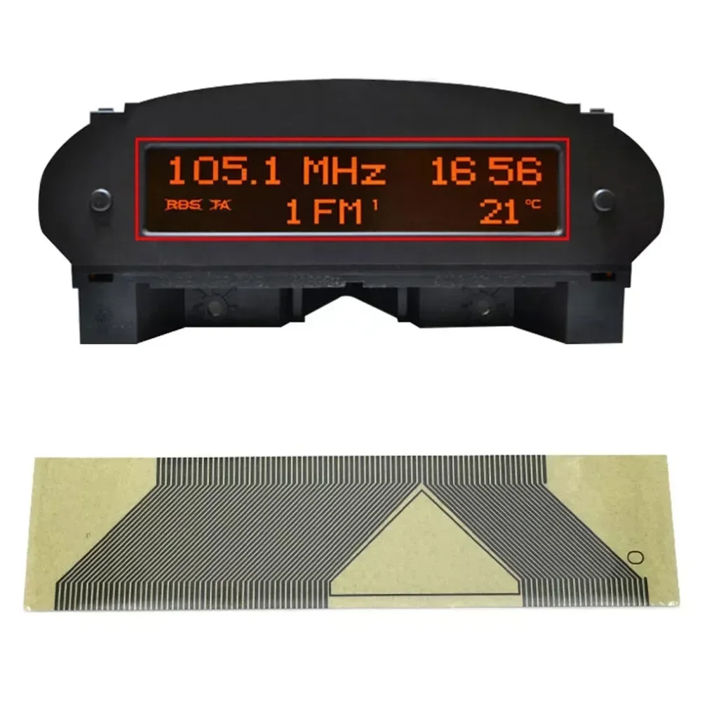 Car Data Reading Circuit Board Instrument Cluster Display LCD Display Touch Screen Display Speed Limit Emulator Display For 206 Board Computer Info Display 1998-2008 Flat Cable Replace Pixel Repair Ribbon Cable Flat Wire 12V
