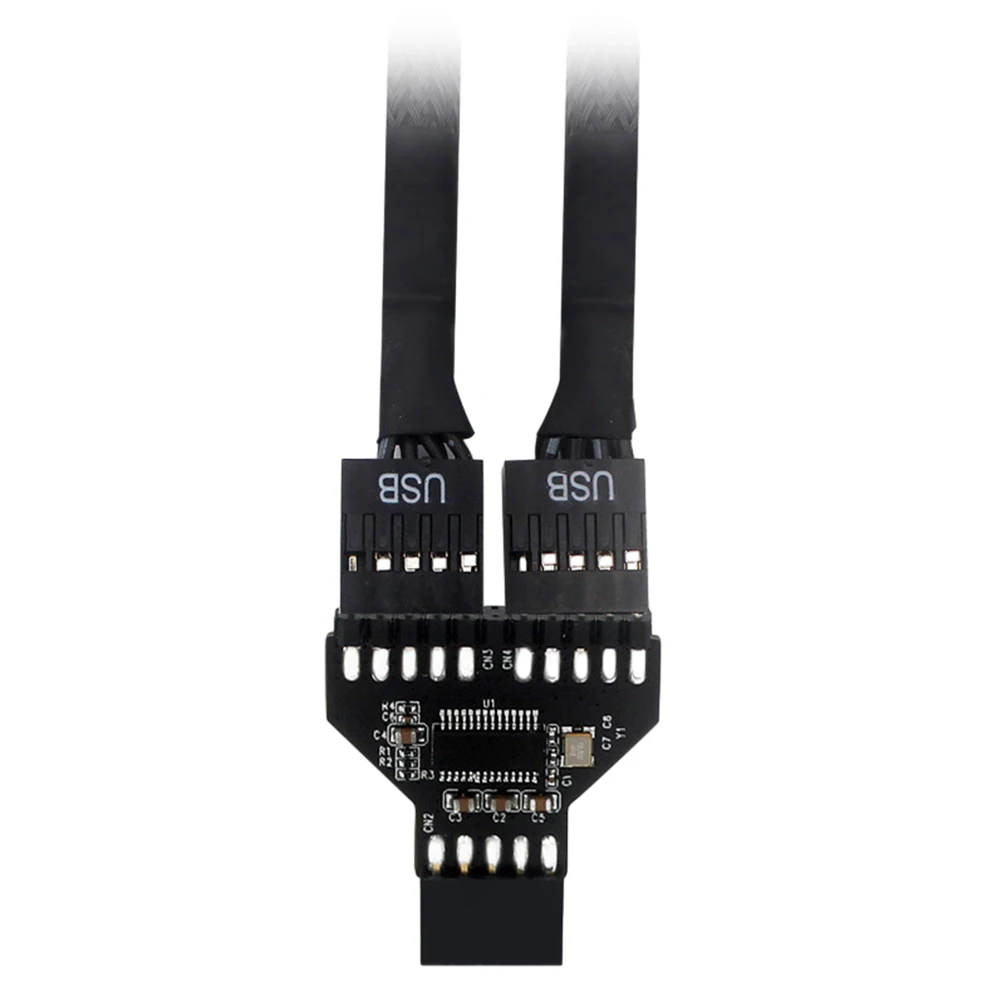 마더 보드 익스텐션 케이블 어댑터, USB 2.0 커넥터, RGB 램프 선풍기, USB2.0 9 핀 헤더 스플리터, USB3.0 19 핀