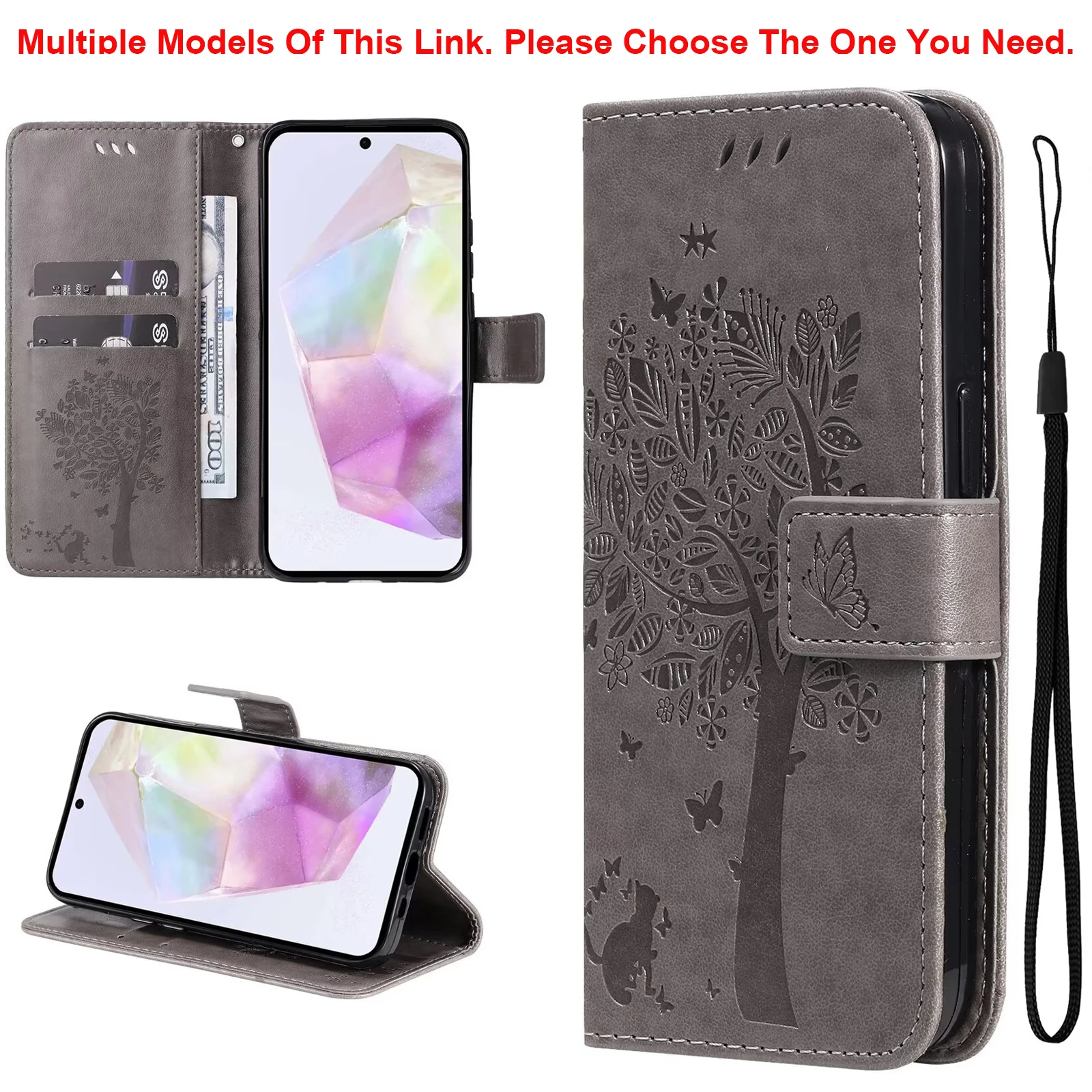Premium Flip Wallet Case for OPPO Realme - Stylish Protective Cover