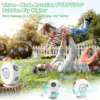 Automatic Rotation Bubble Machine Astronauts Bubble Maker Automatic Bubble Blower with Led Light Soap Bubble Maker Summer Toys 3