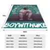 Throw Blanket BoyWithUke Song Micro Fleece Blanket Four Sizes Cartoon Comfortable For Camping AntiPilling Blanket 5