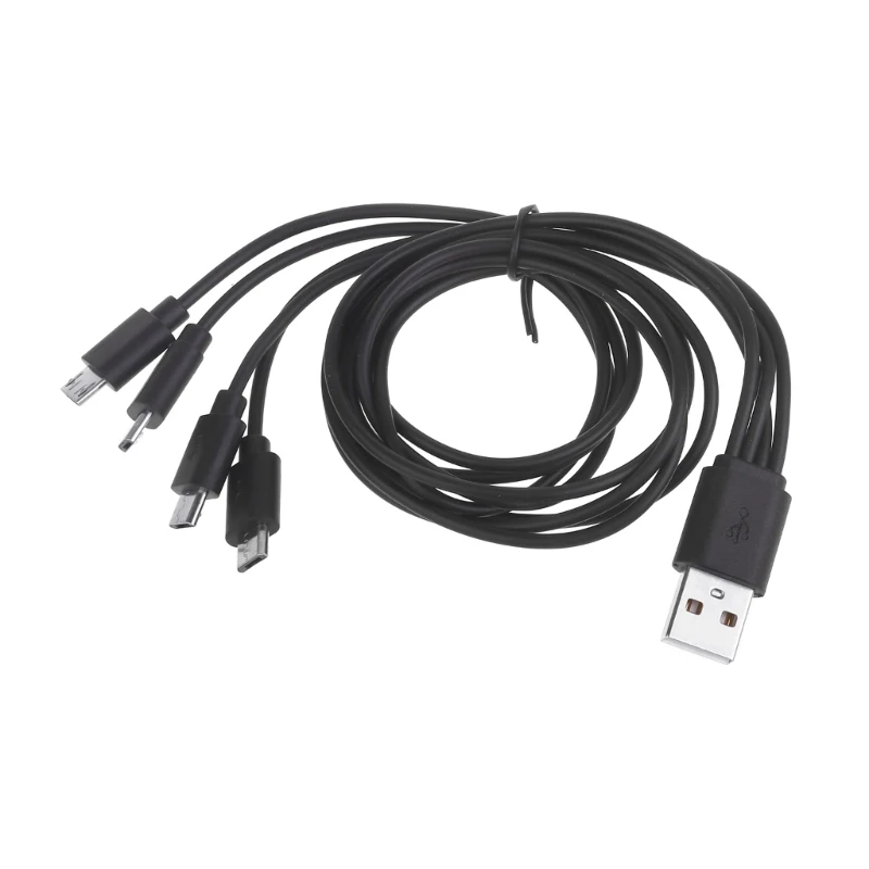 Cavo Ricarica Splitter Da Usb A Microusb Per 4 Dispositivi Micro Usb Contemporaneamente Da Singola Porta Usb Dropship