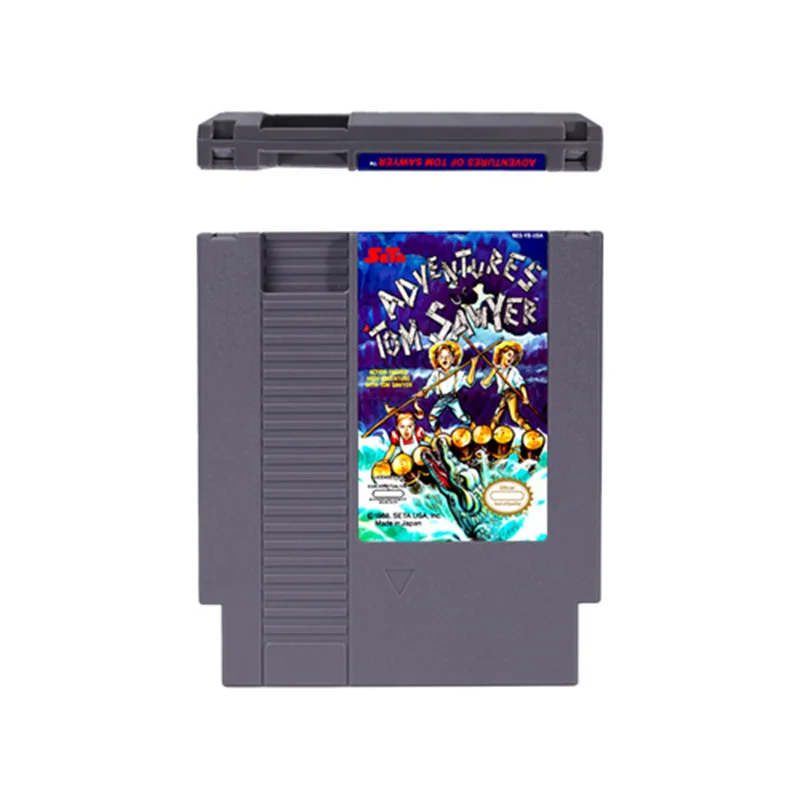 Adventures Of Tom Sawyer 72 Pins 8bit Game Cartridge For Nes Video
