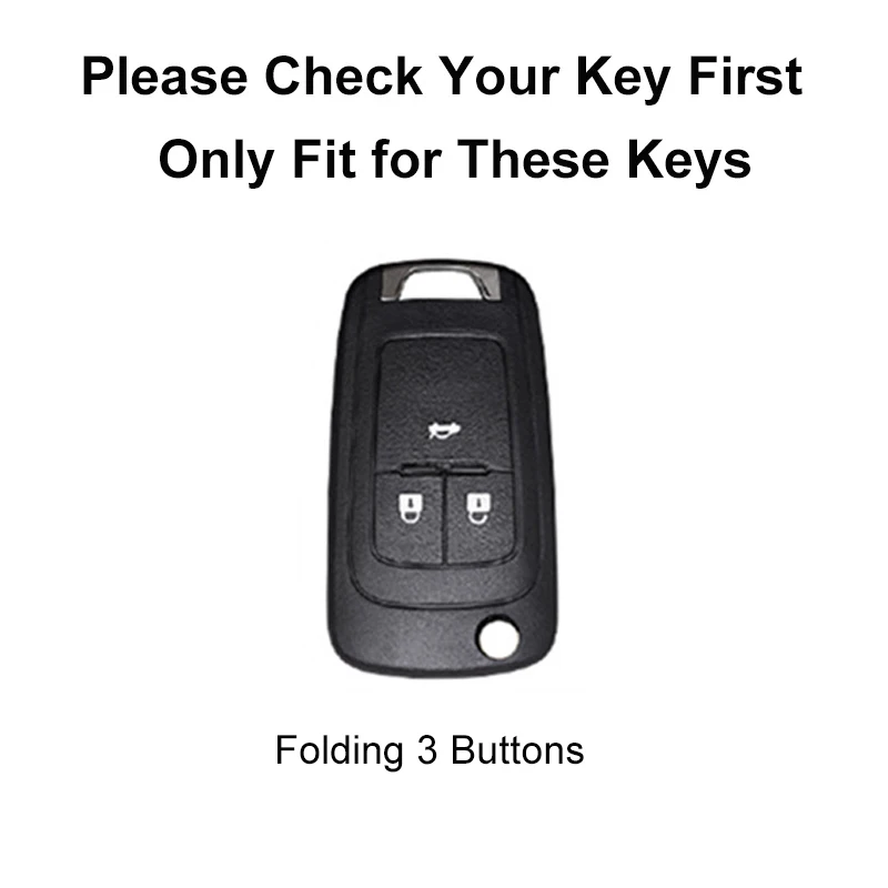 TPU Car Folding Key Case Cover Shell Fob for Chevrolet Cruze Aveo Trax Sail Malibu for Opel Vauxhall Astra Corsa Meriva Insignia key case cover key case car key shell flip key fob shell
