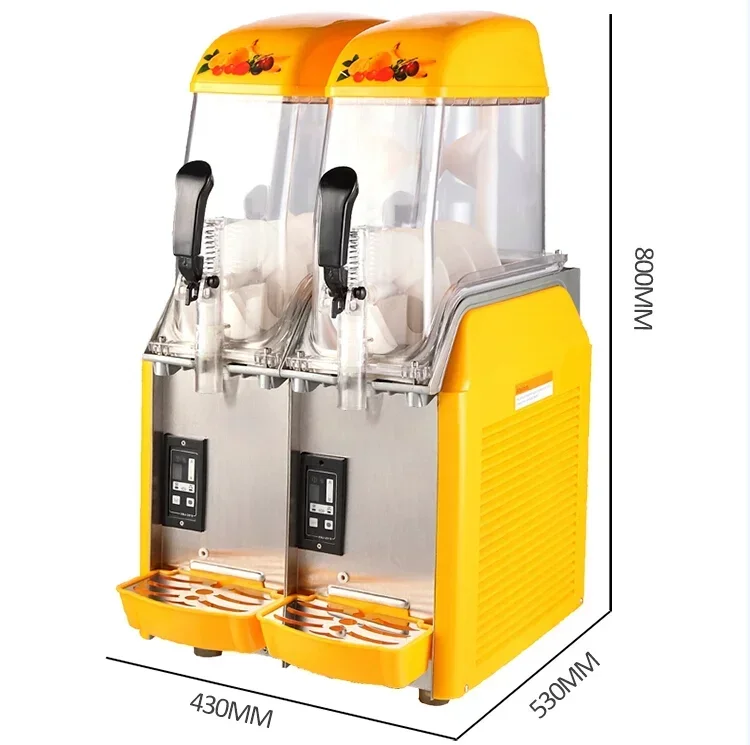Guangzhou factory ice cream slush/stainless steel smoothie machine slush ice machine 2