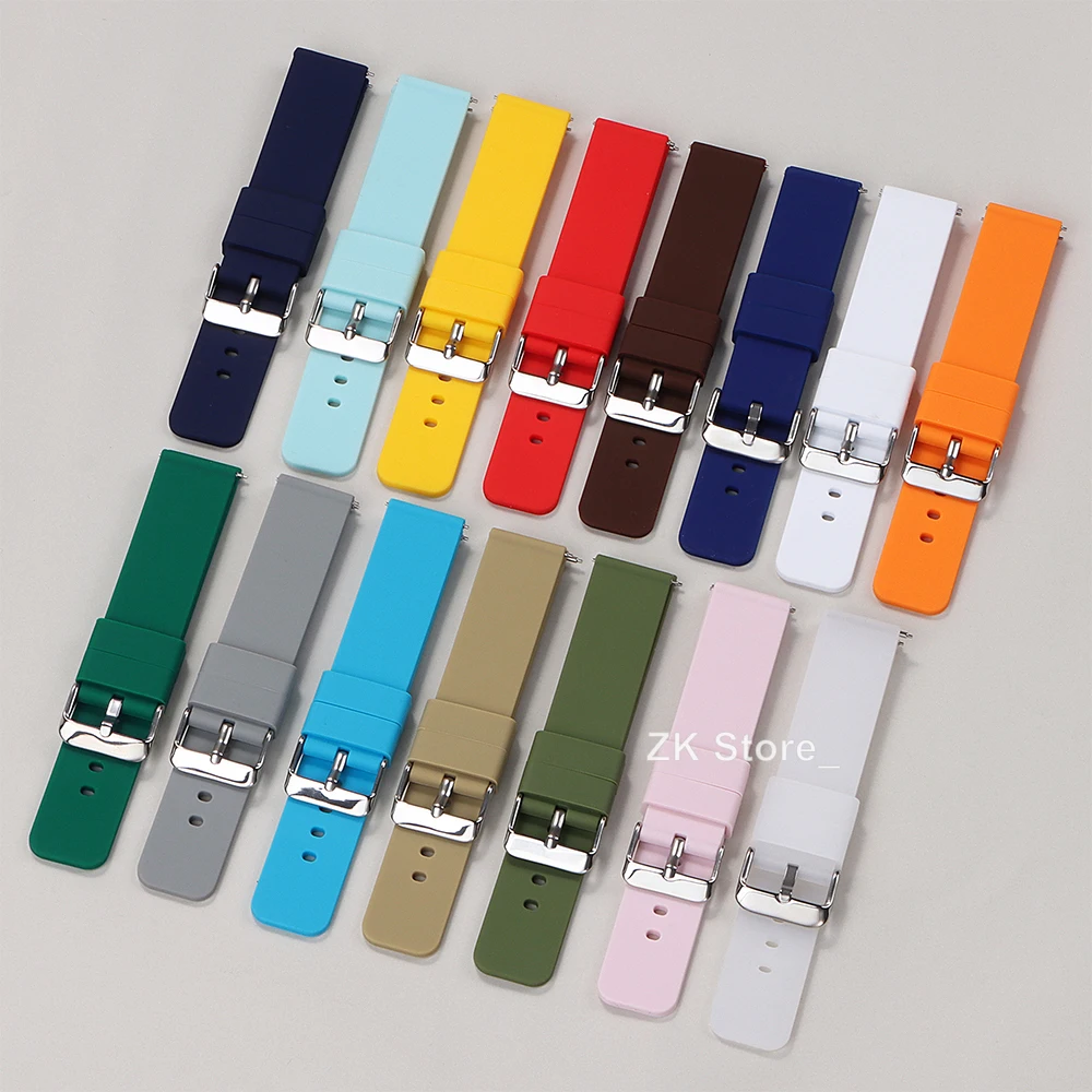 Premium Silicone Quick Release Watch Strap - Universal Fit Wristband