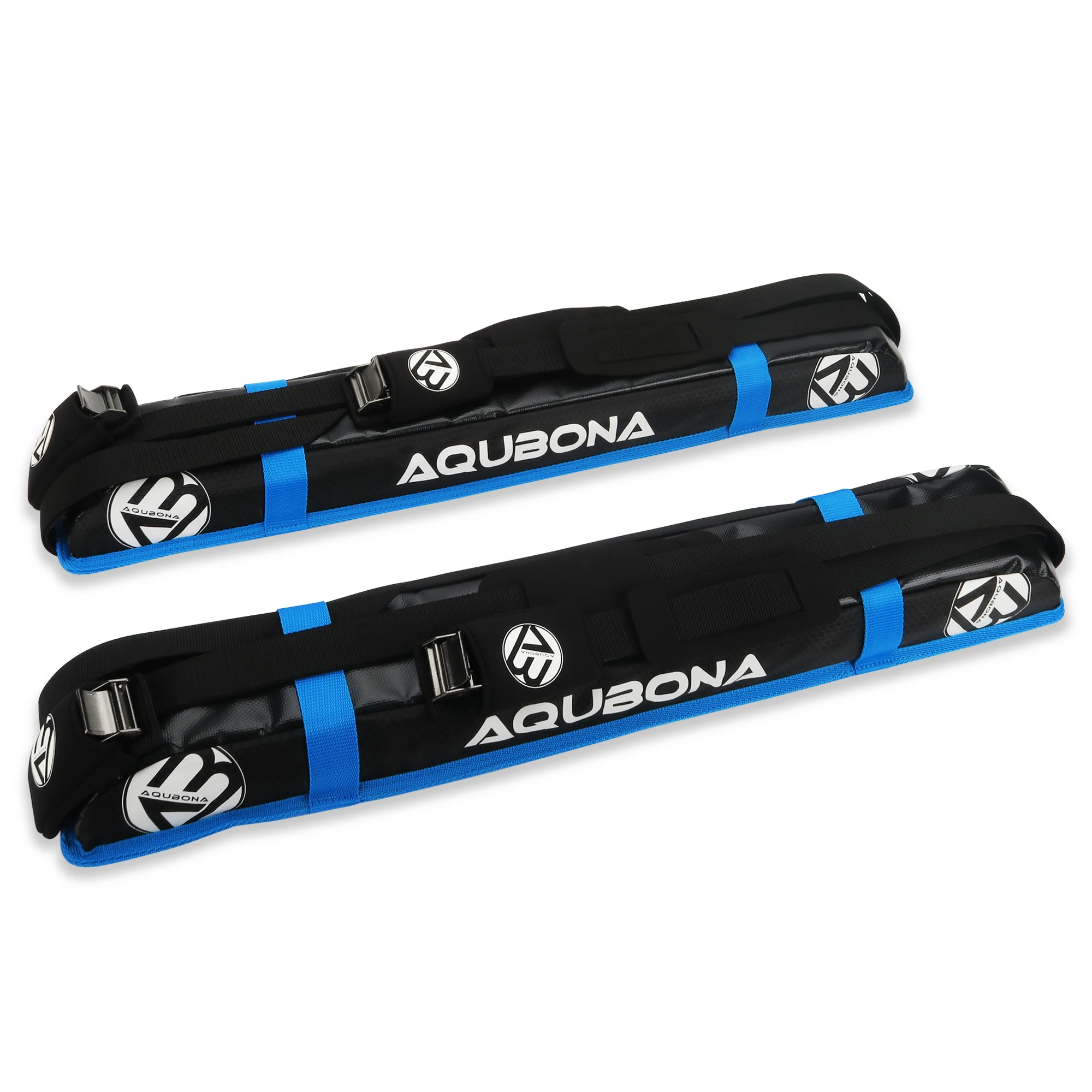 Universal Soft Roof Rack Pads For Kayak & SUP - Includes 20FT Straps, Ropes, Quick Loops For Cars Without Rails
