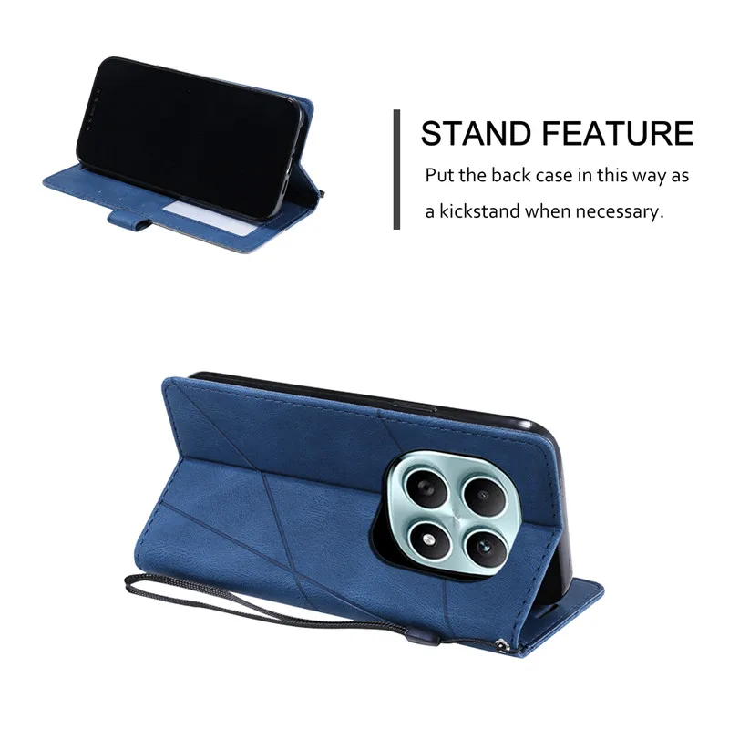 Leather Magnetic Wallet Flip Phone Case Cover