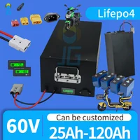 Batterie JG Lifepo4 avec application Bluetooth BMS 100Ah 60V pour Scooter bateau-60Ah 80Ah 30Ah 40Ah 150Ah 120Ah Options disponibles 1