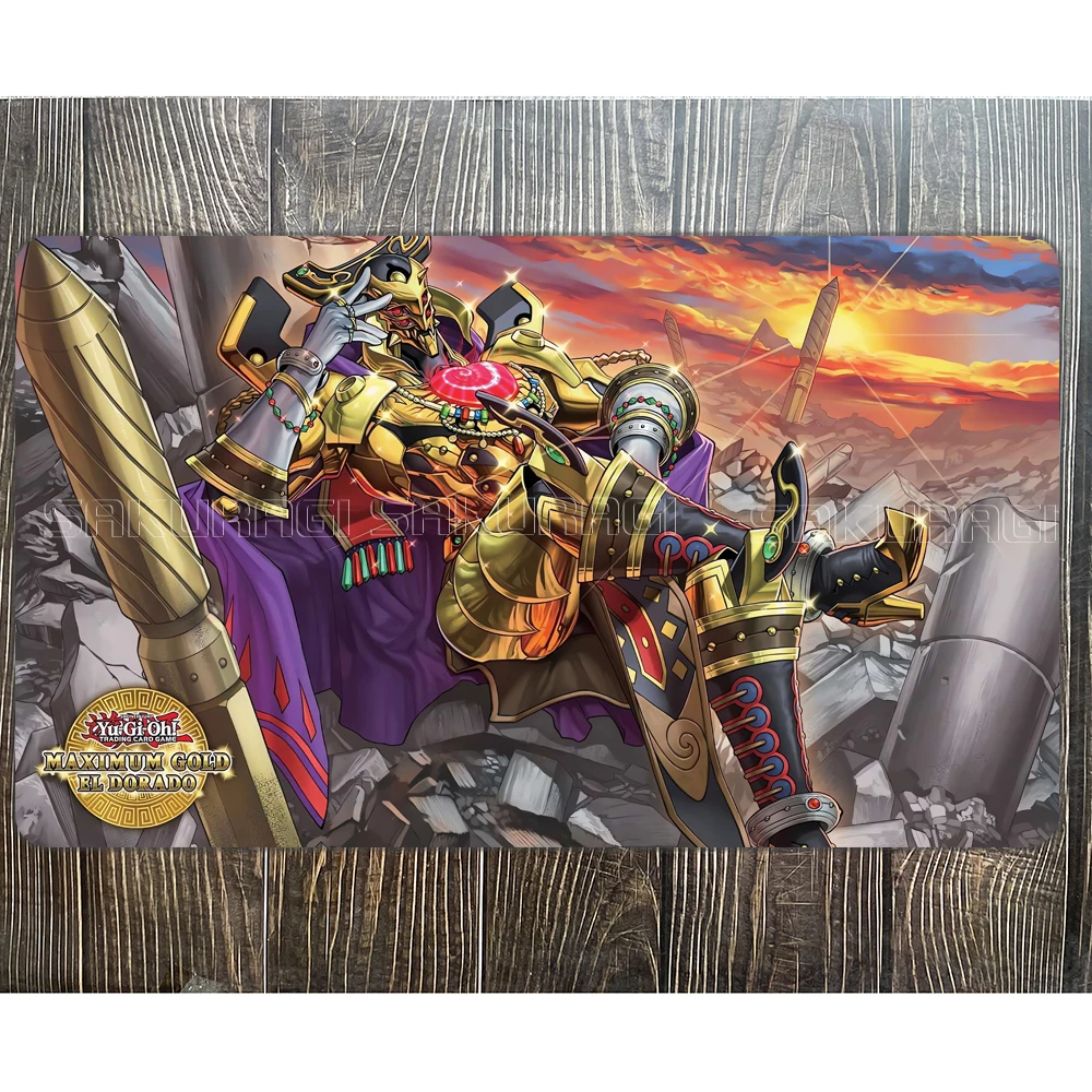 YuGiOh Eldlich the Golden Lord Card Pad Custom Playmat YGO Mat MTG