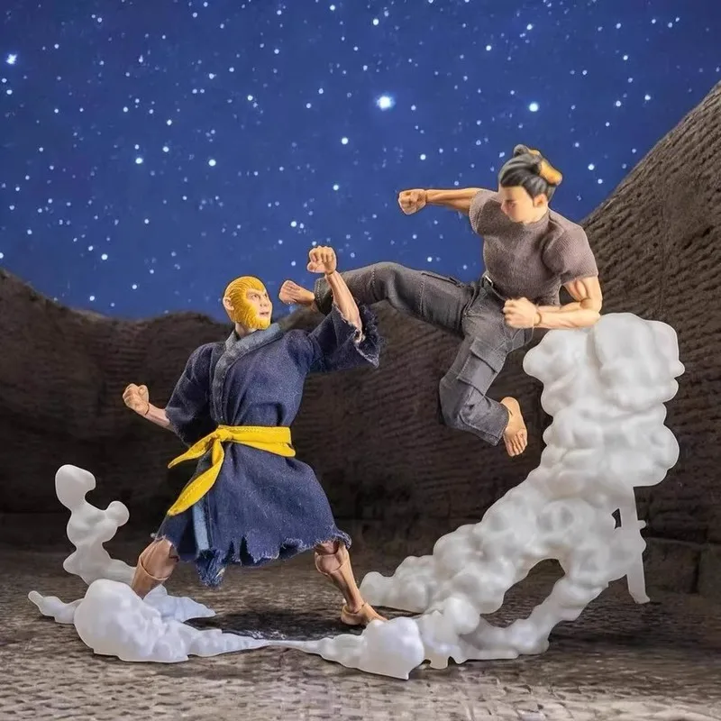 Dynamic Debris & Impact Set - 1/12 Scale Action Figure Accessories with Mist Effects
