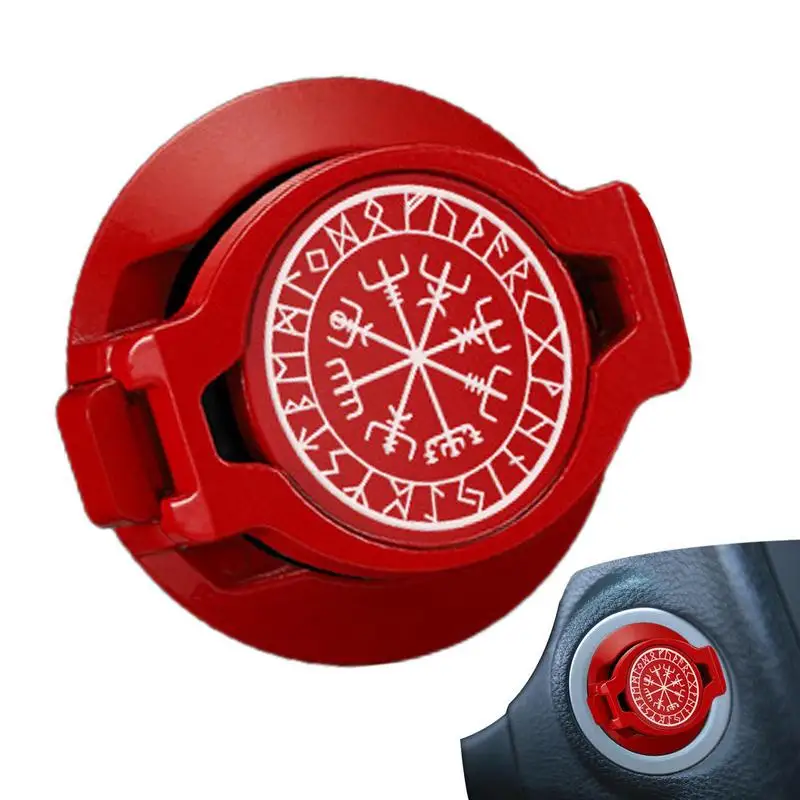 

Car Start Button Covers Key Ignition Switch Cover Car Interior Accessories Multifunctional Car Decor Sticker Cool Engine