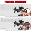 M416 High Speed Electric Gel Balls Gun Toys,Automatic&Manual Dual Modes Water Bullets Blaster,Perfect for Outdoor Games/Gifts 5