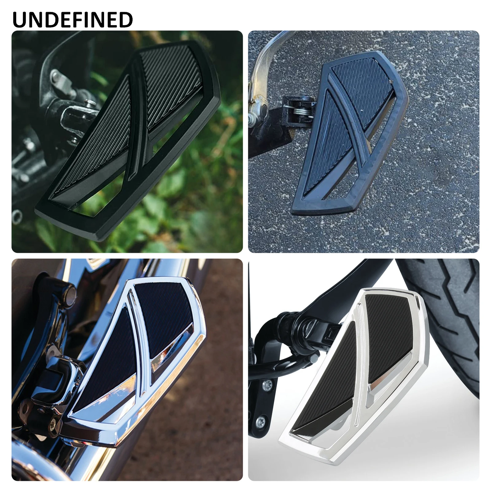 Voor Suz&uki SV650 SV1000 1998-2014 GSXR 600 1000 750 K1-K4 GSXR750 96-05 Motorfiets Voetsteunen Pedaal Achteren Geplaatste Achter Set Voetsteun Voetsteunen Voor Motorfiets(Zwart