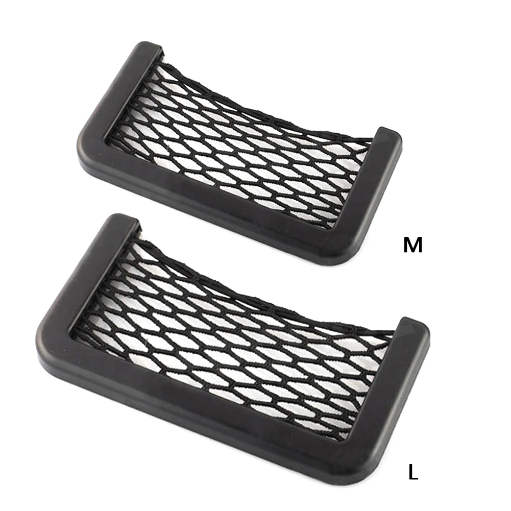 Universal Car Storage Net Bag Car String Bag Phone Holder Car Accessories for Purse Phone Holder Pocket Organizer
