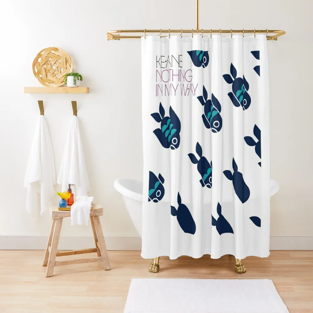 

In My Way Shower Curtain Bathroom Decor Waterproof Fabric Bathroom Curtain