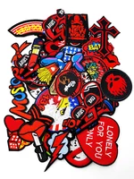 Buy Cute Guitar Music Kiss Patches for T-Shirt: Iron-On Embroidery Appliques for Child Kids' Clothes, Jeans, Stickers, Badges - DOG LOVE - Online - Image 5