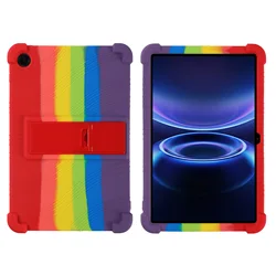 Enhanced Silicone Tablet Case with Stand for Redmi Pad 2 SE 9.7 (Colored)
