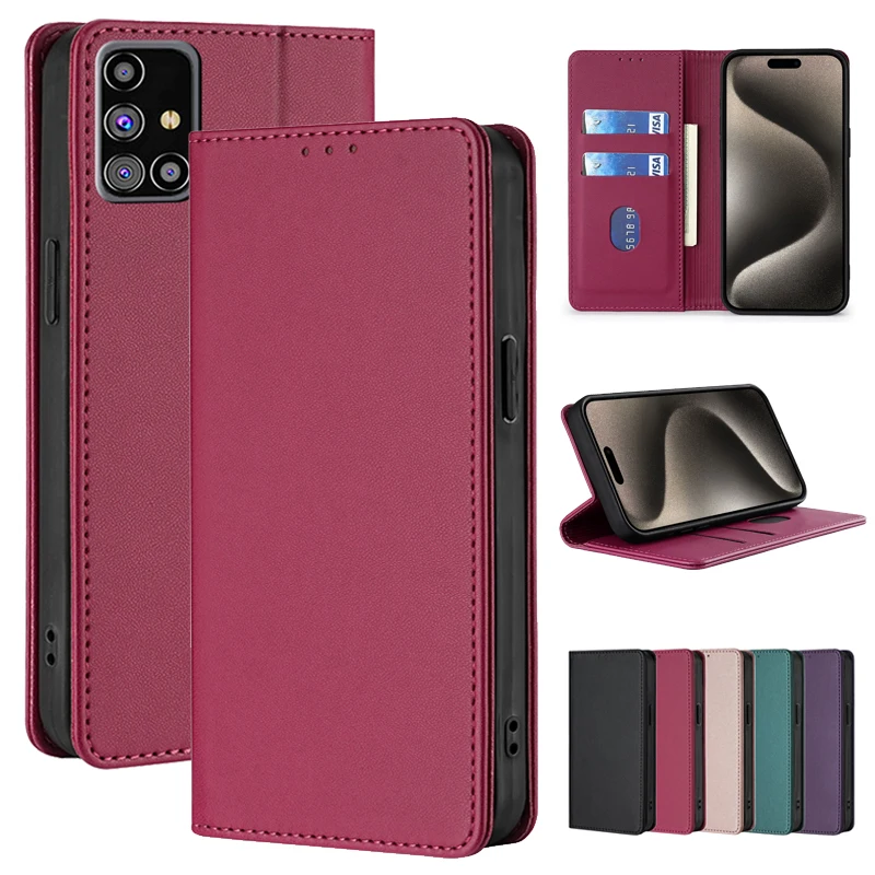 Leather Protective Smartphone Case – Sleek & Durable Protection
