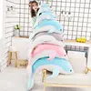 Cute Dolphin Soft Plush Toy Bed Pillow Sleeping support pillow Removable&Washable throw pillow Gifts to Children or girlfriend! 6