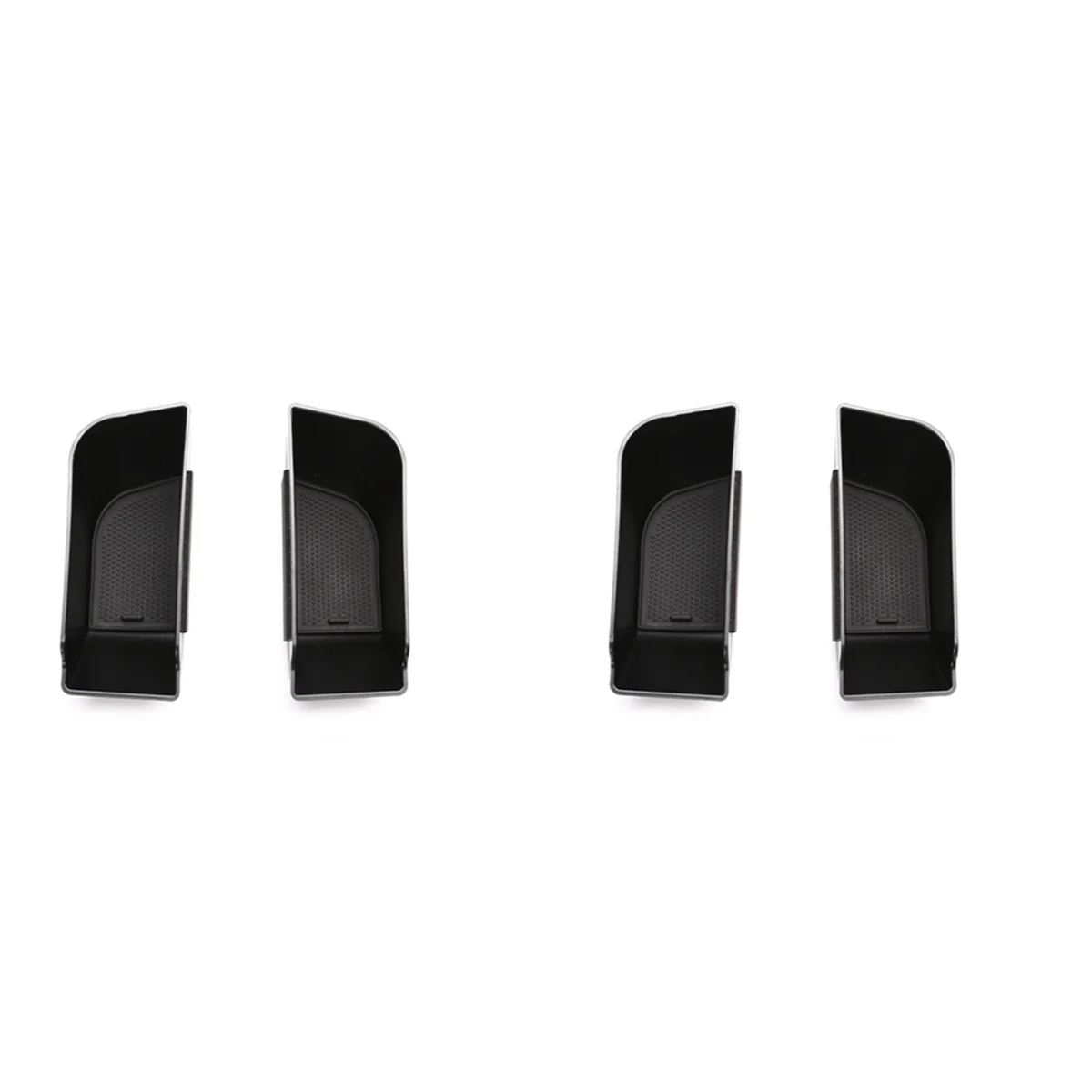 4X Car Door Side Storage Box Vassoio Organizer Per Telefono Per Land Rover Defender 90 110 2020 - 2022 Con Pad Antiscivolo