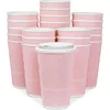 Disposable Coffee Cups With Lids - 16 oz To Go Coffee Cup (70 Pack). Large Travel Cups Hold Shape 1