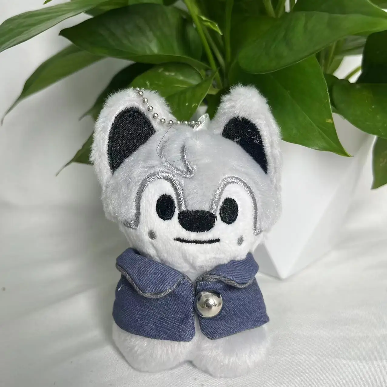STAY Stray Child Key Doll Han Zhicheng School of Magic Doll Clothes Keychain Doll Gift for Fans 4