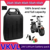 Air fast transportation 24V New Full Capacity Power 18650 Lithium Battery 20ah-100ah Lithium Battery Pack Suitable for 250-2000W 2