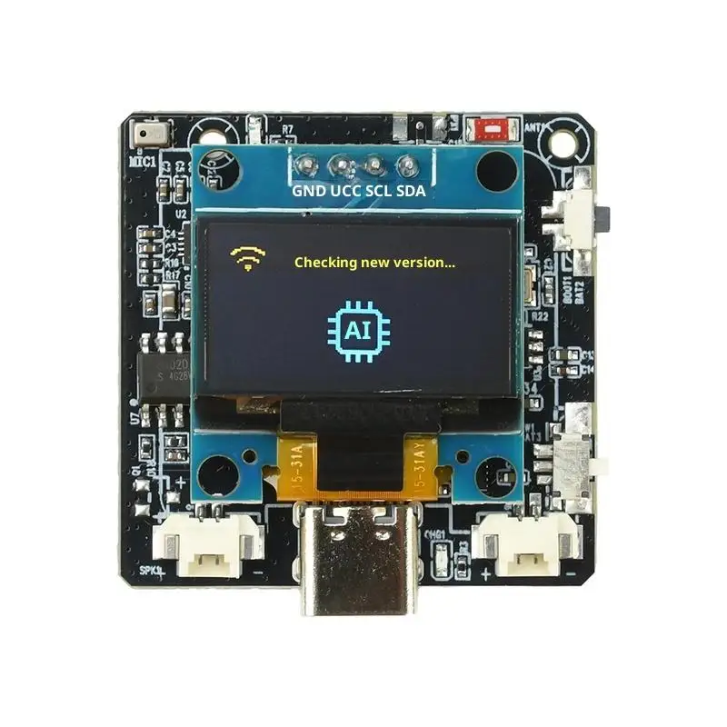 SP32-C3 Entwicklungsboard AI Dialog Voice Modul AI Sprachsensormodul mit 0,96 Zoll Bildschirm für Deepseek/Xiaozhi – Detail 9