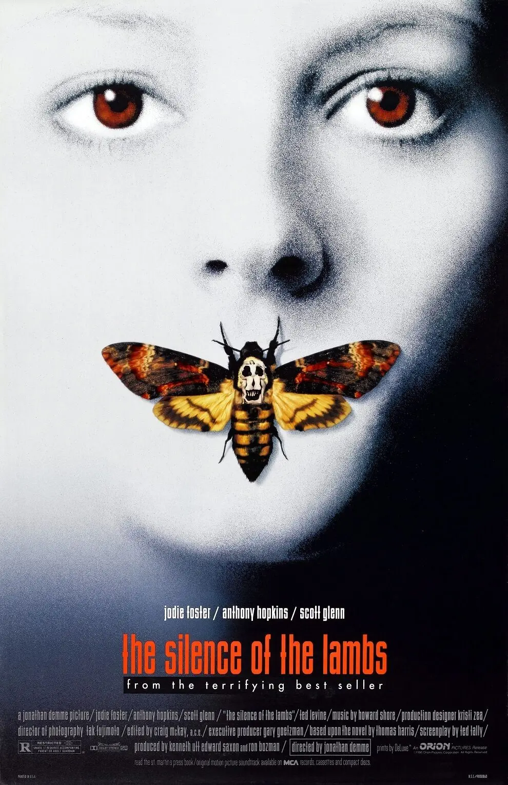 

Silence Of The Lambs Movie Art Film Print Silk Poster Home Wall Decor