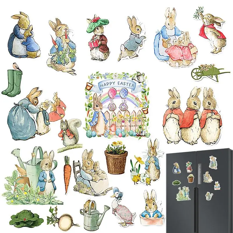 

Easter Magnets For Refrigerator 22pcs Easter Car Magnets Decoration Door Magnets Blackboard Magnets Home Decor For Cars