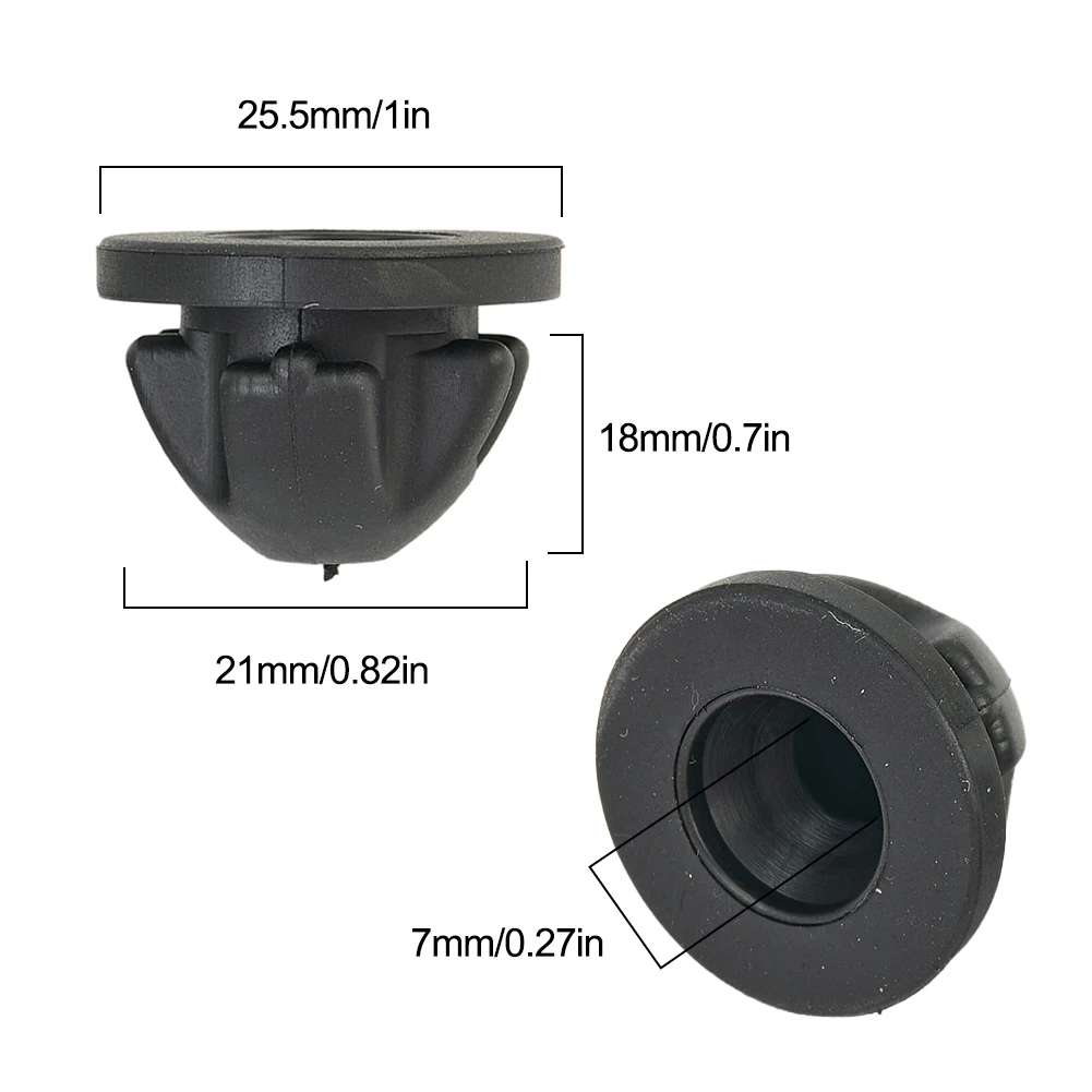 

4xEngine Cover Trim Rubber Mount Grommet Bush Bump Stop 11127614138 For BMW 1 Series E88 E82 F20 F20 LCI X4 X5 For MINI F56 F55