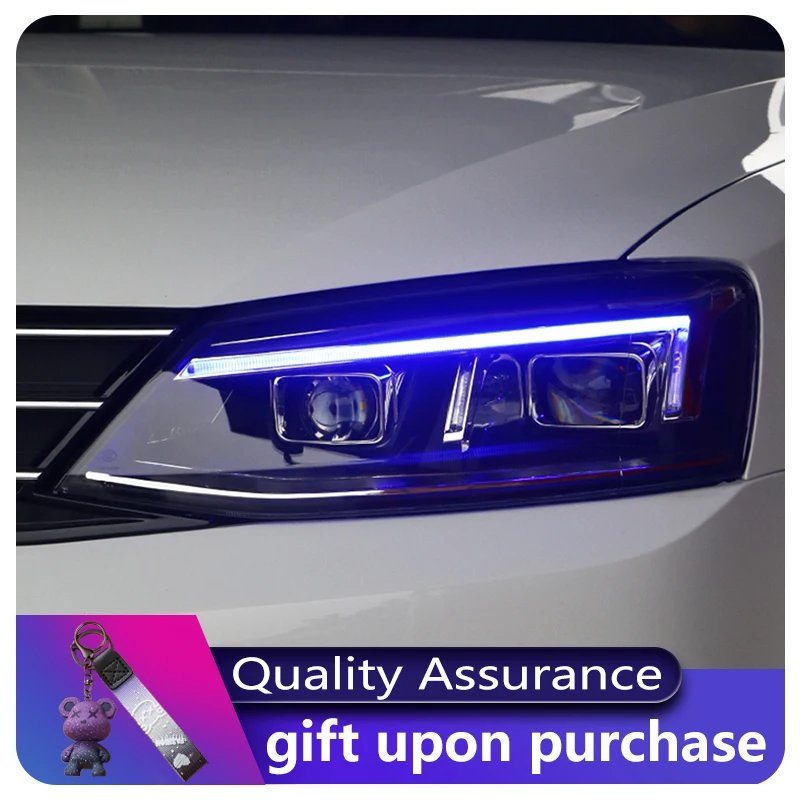 

New Arrival For Jetta MK6 / Sagitar Front Light 2012-2018 LED headlight For Volkswagen LED Headl Lamp