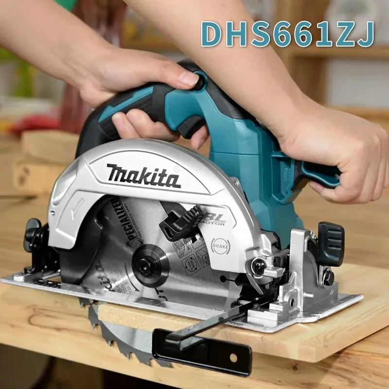 Makita DHS661ชาร์จ Brushless บลูทูธไฟฟ้าเลื่อยวงเดือน DHS661งานไม้