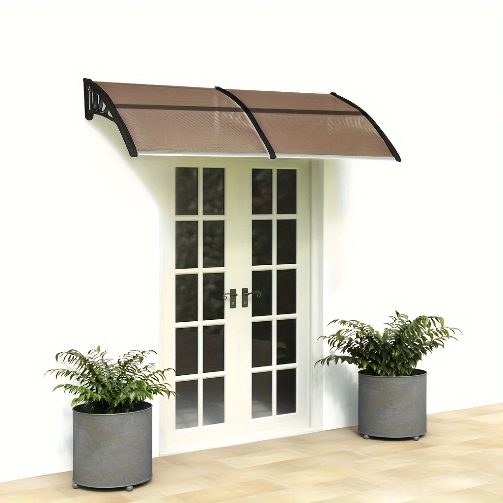 

1pc78.74X39.37inch external door and window sunshade, household application door and window rainproof canopy