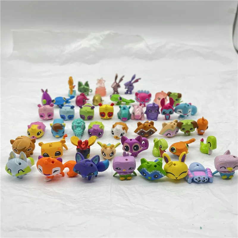 

10 шт., Мини фигурки животных, ПВХ
