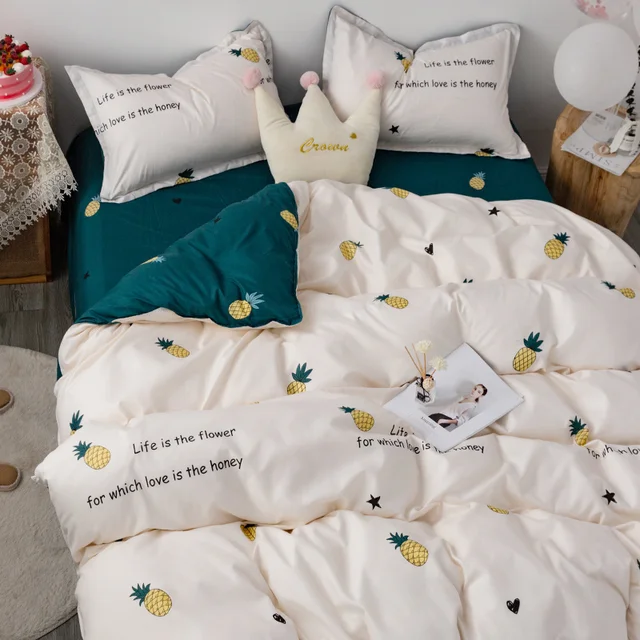 Ins Sunflower Bedding Set: A stylish and affordable bedding set for kids and adults