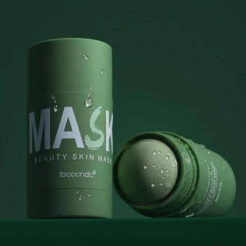 Gentle Cleansing Green Tea Mud Mask - Acne Remover and Blackheads Treatment with Oil Control - Face Mask for Clearer Skin and Po 1