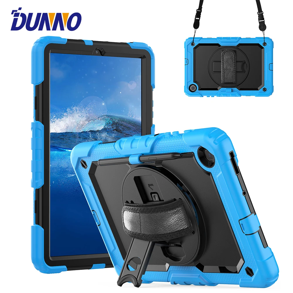 Resistente para Samsung Galaxy Tab s6 Lite s7 S7fe s7 Mais s8 s8 Plus s8 Ultra a7 Lite 8.7 Polegada a8 10.5 Polegada Inteligente Funda Capa Case