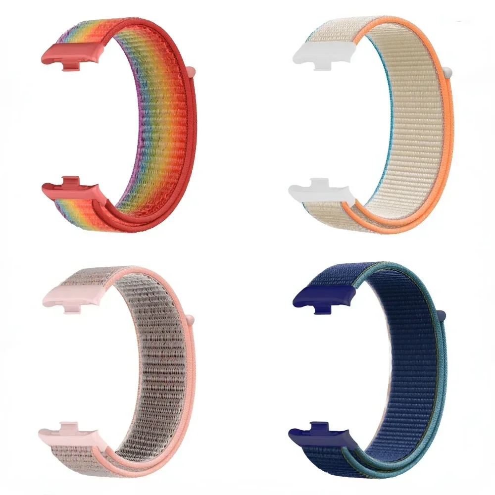 Breathable Nylon Loop Replaceable Smart Watch Strap