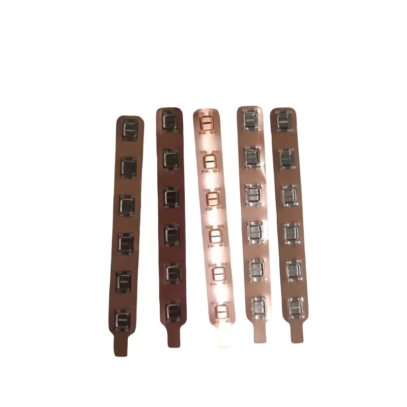 구리 버스 21700 배터리 양극 및 음극 구리 니켈 바, 0.3mm, 고전류 200A, 커스텀 가능, 10 개
