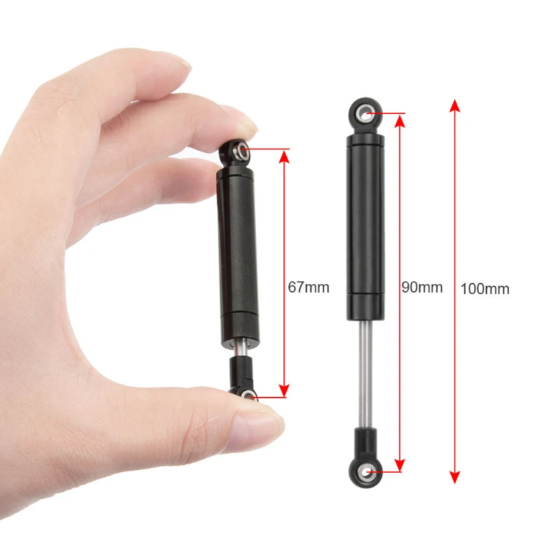RC Shock Damper, 80/90/100/110/120MM Absorber Shock Damper RC Car Replacement Parts 1:10 Car Parts For Rock Crawlers D90